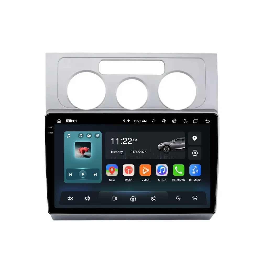 Navigatie Volkswagen Touran (2003-2010), Android, Ecran 10 inch, 4GB RAM 64GB, 8-core
