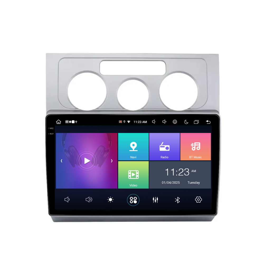 Navigatie Volkswagen Touran (2003-2010), Android, Ecran 2K, 4GB RAM 64GB, 8-core