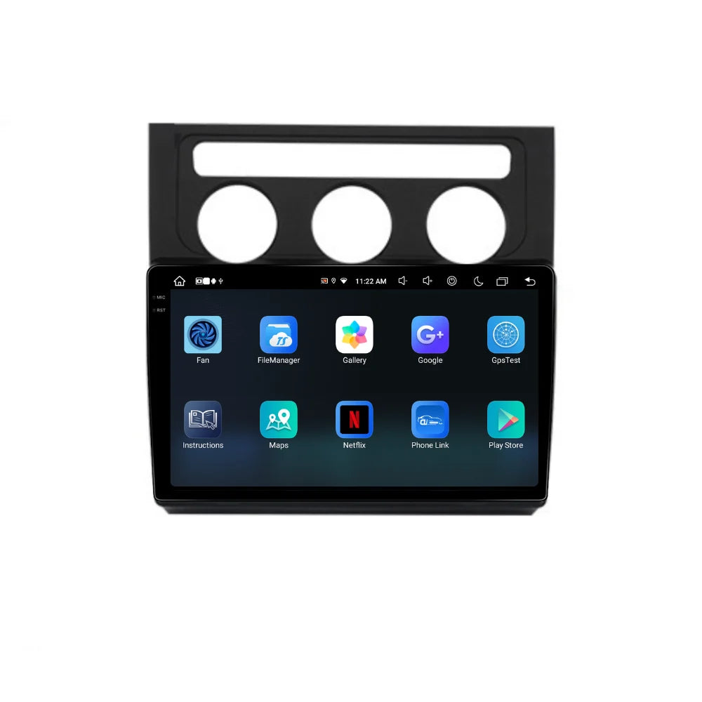 Navigatie Volkswagen Touran (2003-2010), Android, Ecran 2K, 4GB RAM 64GB, 8-core