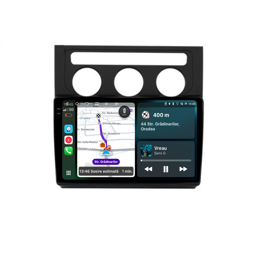 Navigatie Volkswagen Touran (2003-2010), Android, Ecran 10 inch, 8GB RAM 256GB