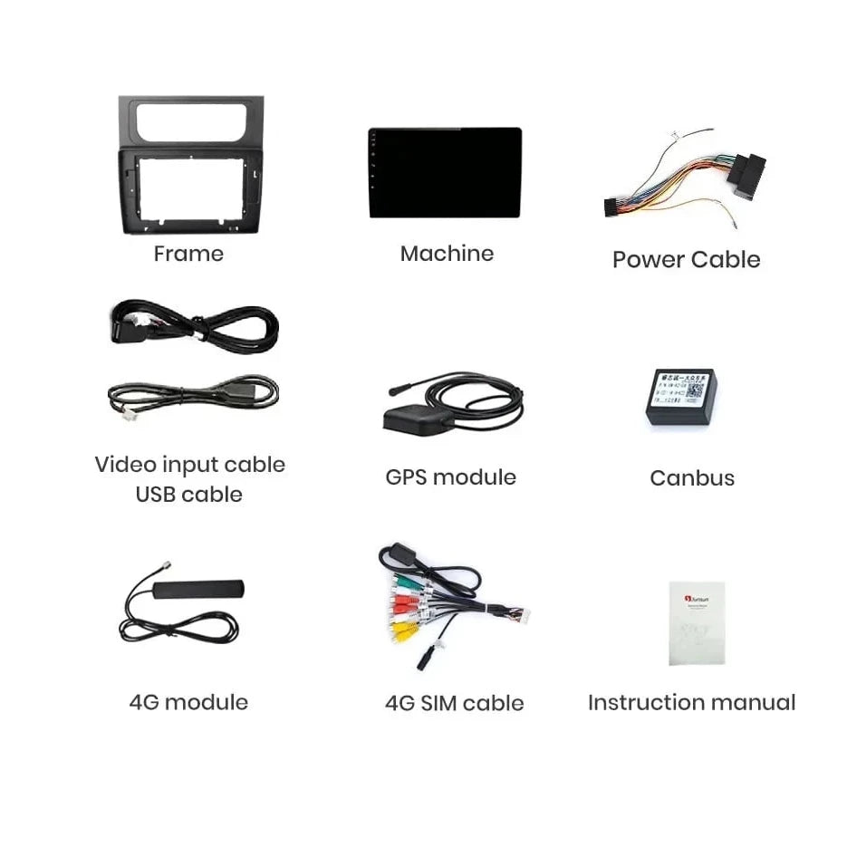 Navigatie Volkswagen Touran (2011-2015), Android, Ecran 2K, 8GB RAM 256GB, 8-core