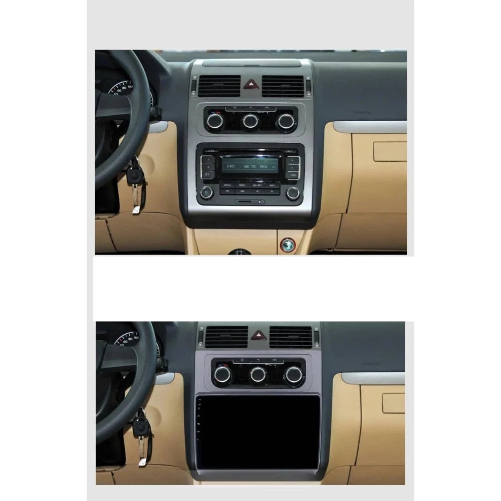 Navigatie Volkswagen Touran (2011-2015), Android, Ecran 2K, 8GB RAM 256GB, 8-core