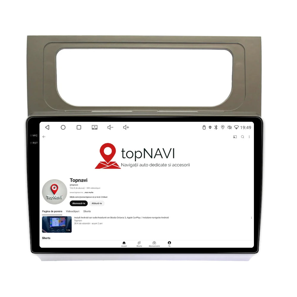 Navigatie Volkswagen Touran (2011-2015), Android, Ecran 2K, 8GB RAM 256GB, 8-core