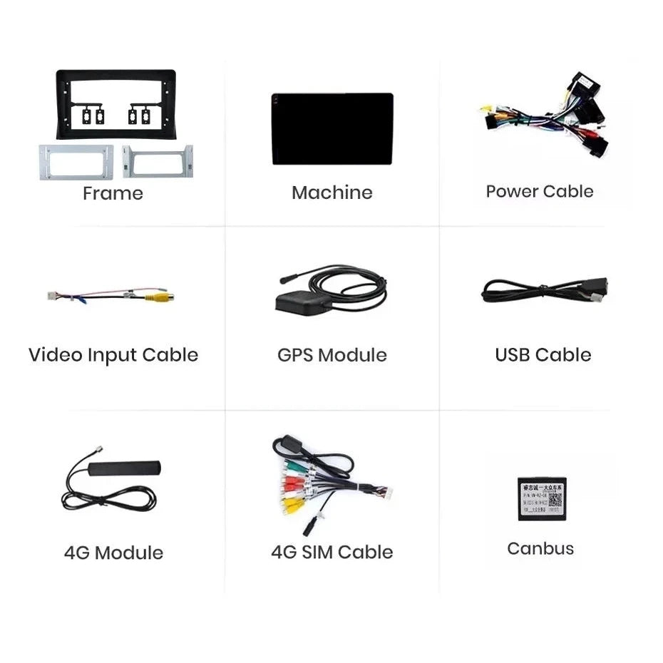 Navigatie Volkswagen Transporter (2008-2015), Android, Ecran 2K, 8GB RAM 256GB, 8-core