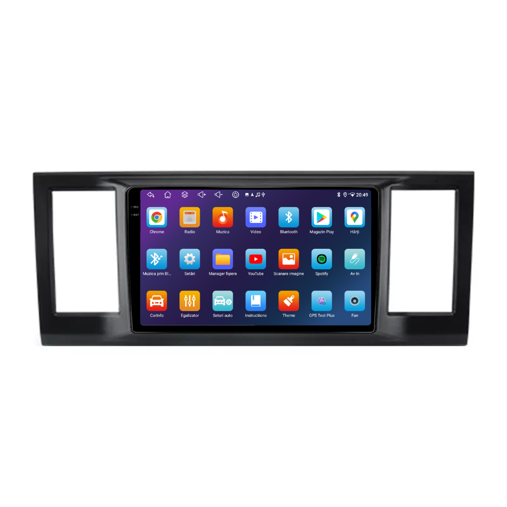 Navigatie Volkswagen Transporter T6 (2016-2020), Android, Ecran 9 inch, 6GB RAM 128GB