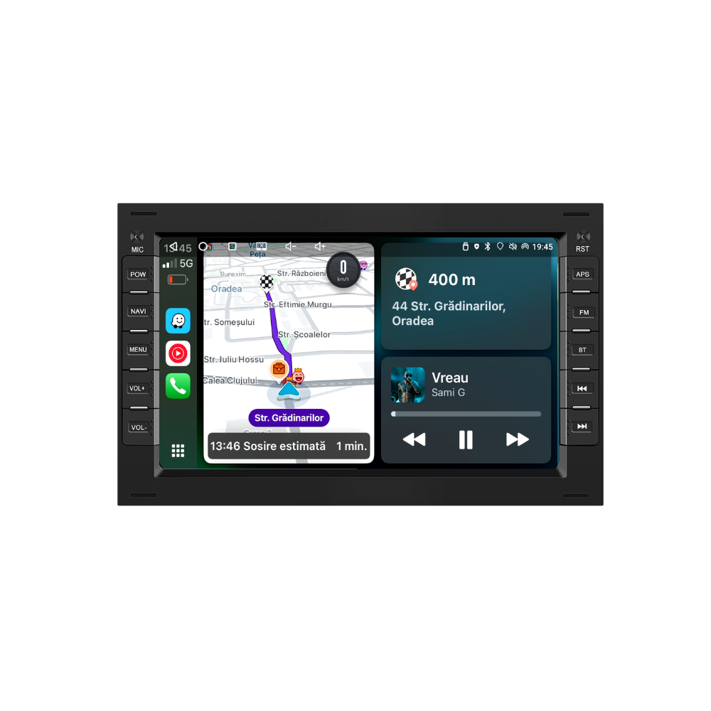 Navigatie Volkswagen, Skoda, Seat, Ecran 7 inch, 4GB RAM 64GB, 4core, Carplay