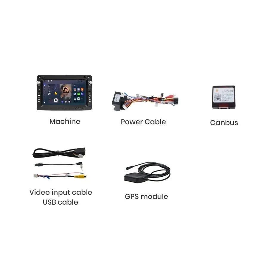 Navigatie VW Passat B5 (2000-2005), Android, Ecran 7 inch, 2GB RAM 64GB