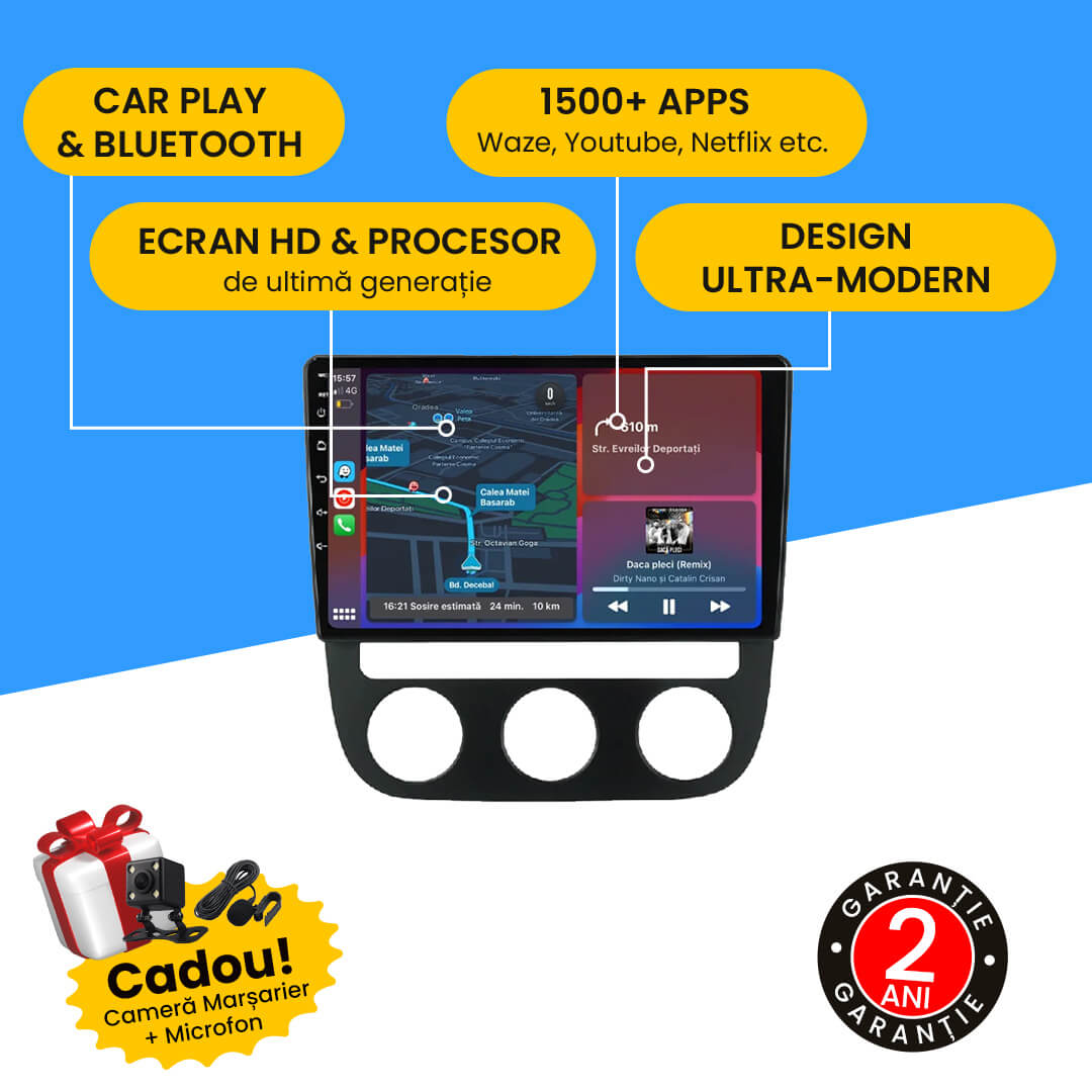Navigatie Volkswagen Golf 5 (2004-2009), Android.