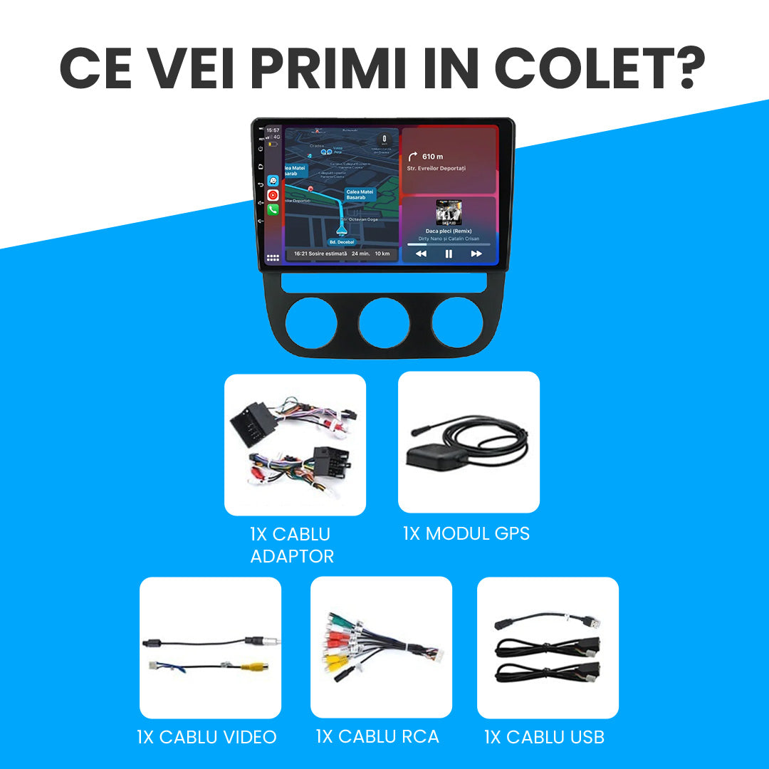 Navigatie Volkswagen Golf 5(2004-2009), Android.