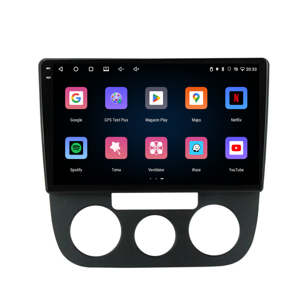Navigatie VW Golf 5 (2004-2009), Android, Ecran 10 inch, 2GB RAM 32GB