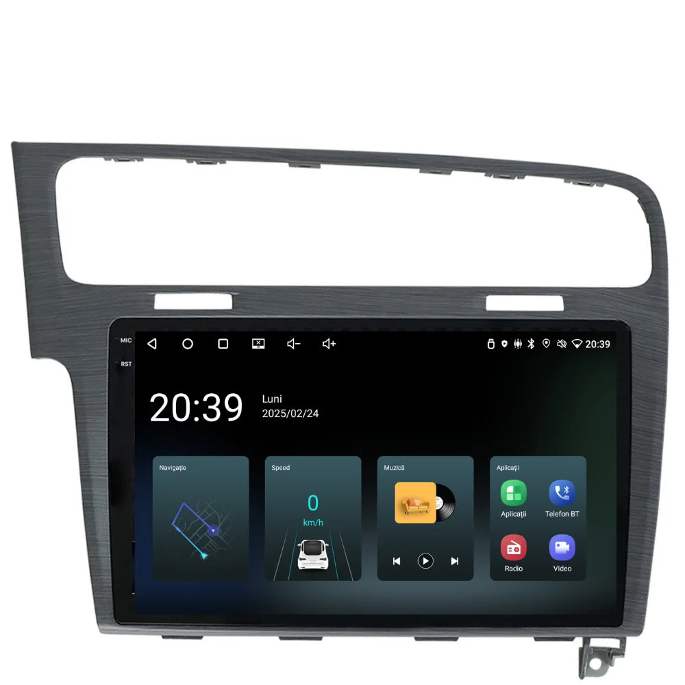 Navigatie VW Golf 7 (2012-2019), Android, Ecran 10 inch, 4GB RAM 64GB, 4-core