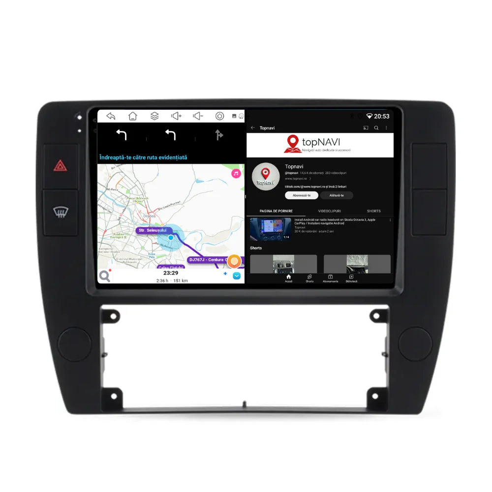 Navigatie VW Passat B5 (2000-2005), Android, Ecran 9 inch, 6GB RAM 128GB