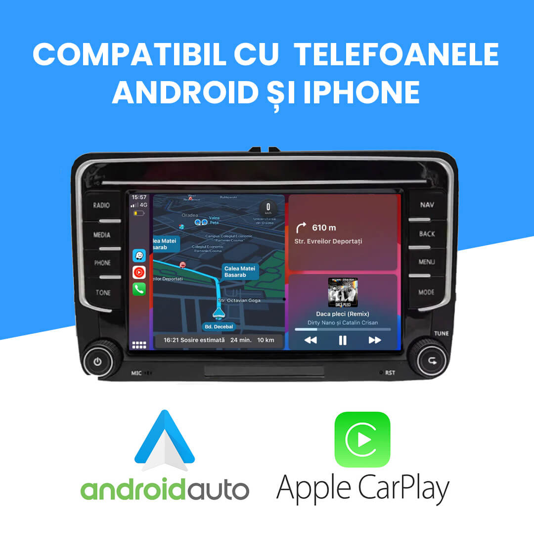 Navigatie VW Passat B6 (2004-2014), Android.