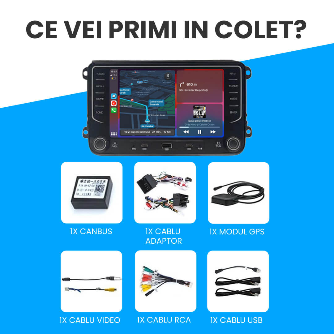 Navigatie VW Passat B7 (2009 - 2013), Android.