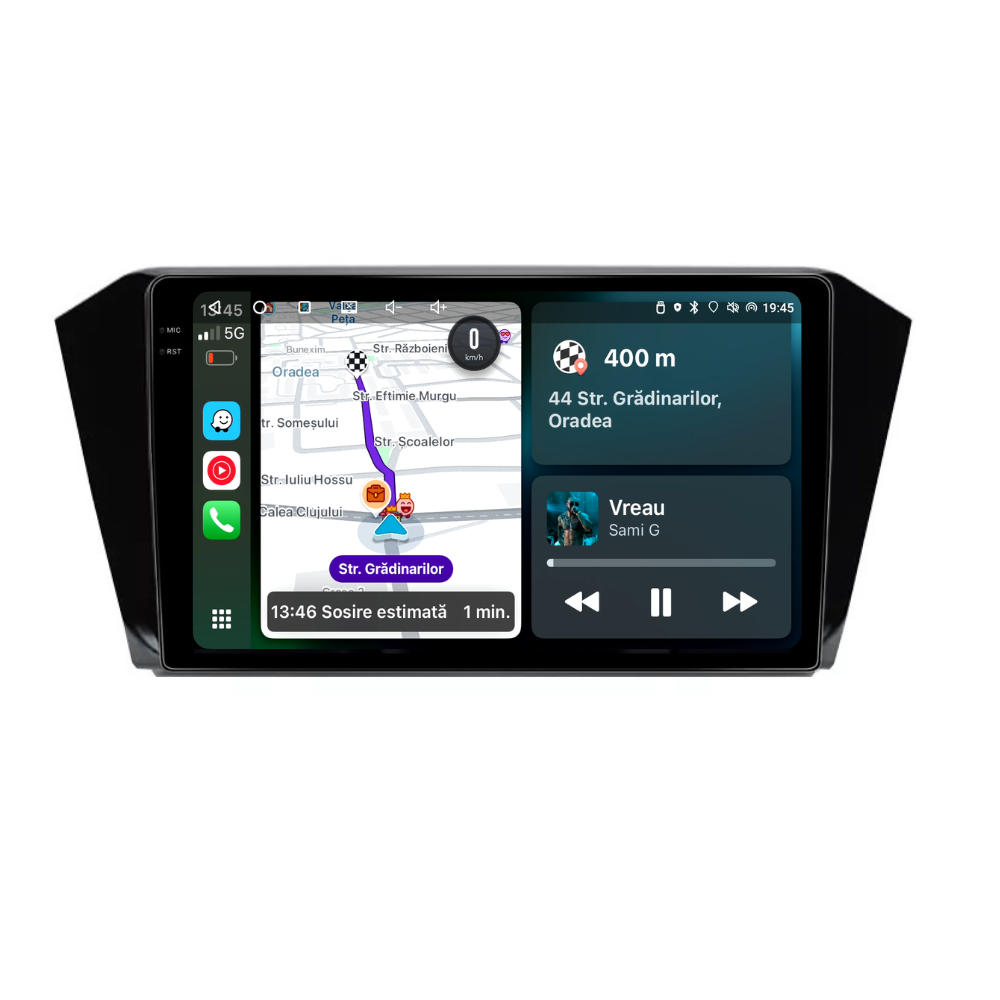 Navigatie VW Passat B8 (2015-2020), Android, Ecran 10 inch, 6GB RAM 128GB