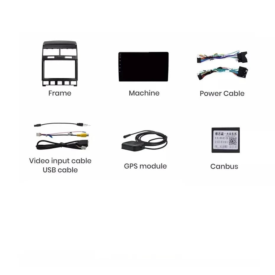 Navigatie VW Touareg (2002-2010), Android, Ecran 9 inch, 4GB RAM 64GB, 4-core