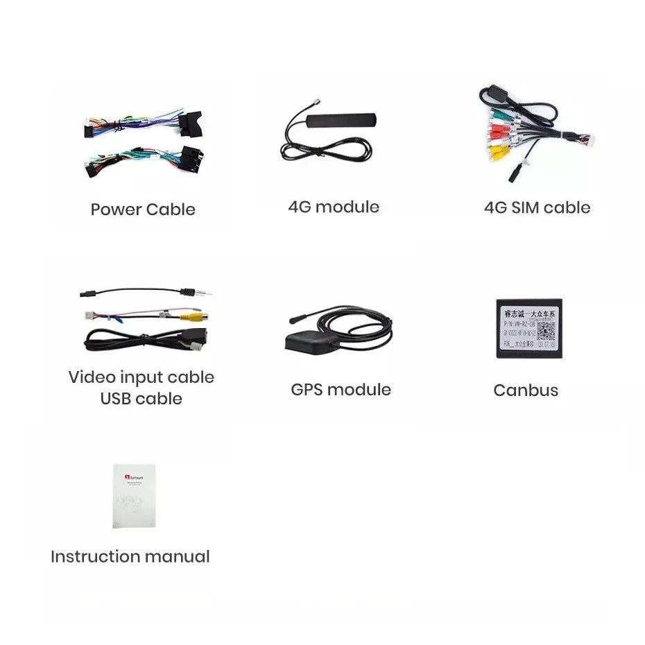 Navigatie VW Touareg (2002-2010), Android, Ecran 7 inch, 2GB RAM 64GB
