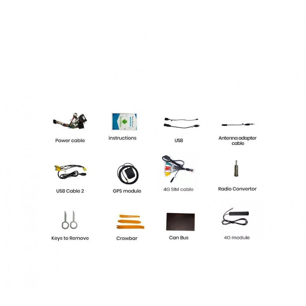 Navigatie VW Multivan T5 (2003-2016) Ecran 7 inch, 4GB RAM 64GB