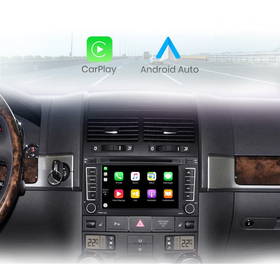Navigatie VW Touareg 7l (2002-2010) Ecran 7 inch, 4GB RAM 64GB