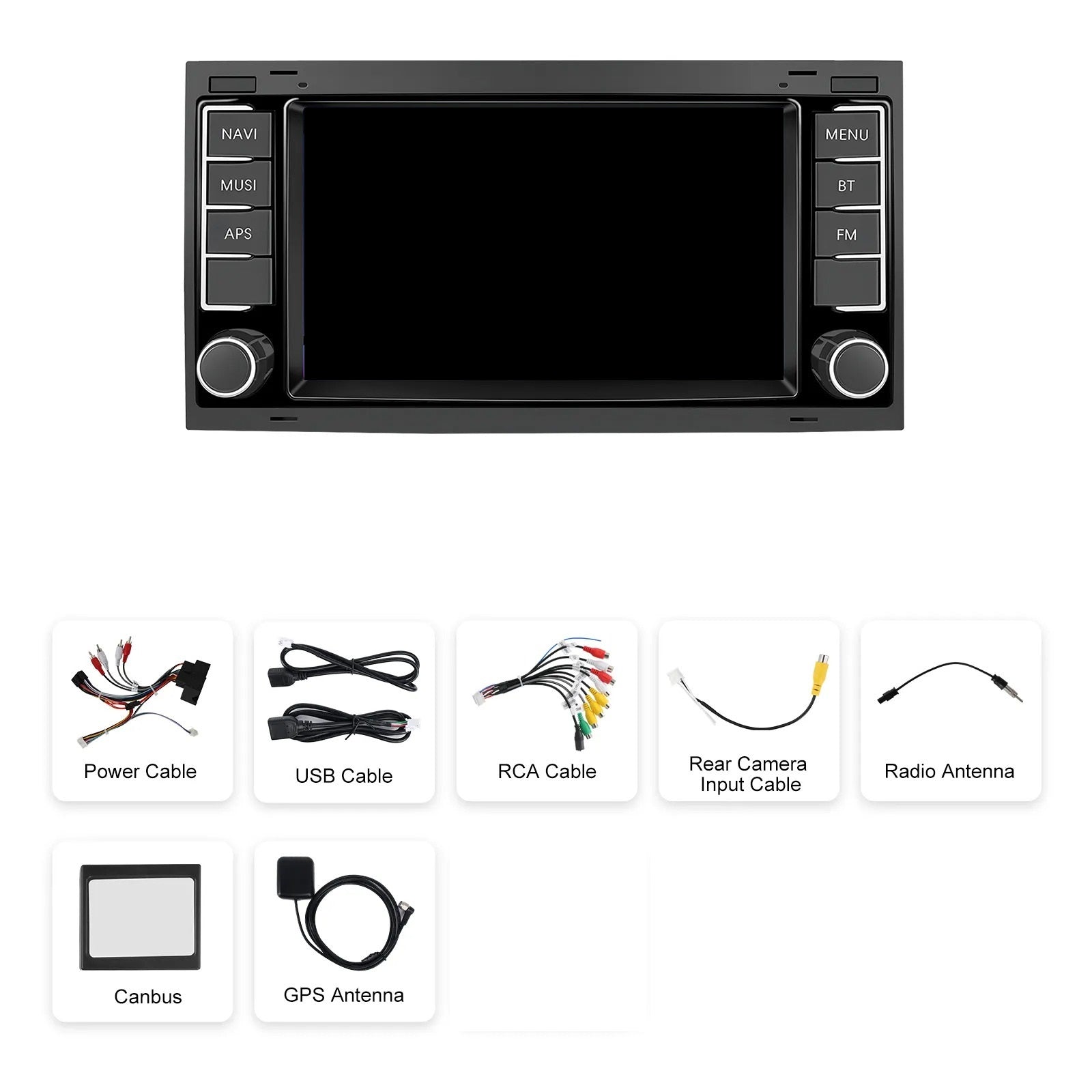 Navigatie VW Touareg 7l (2002-2010), Android, Ecran 7 inch, 4GB RAM 64GB