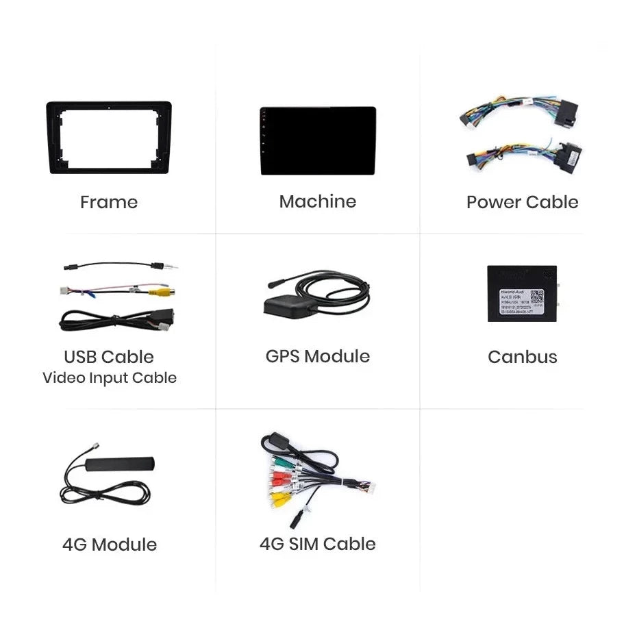 Navigatie Opel Antara (2006-2017), Ecran 9 inch, 6GB RAM 128GB, 8-core