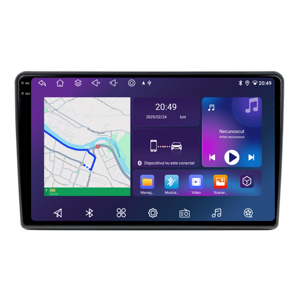 Navigatie Opel Vectra C (2002-2008), Ecran 9 inch, 6GB RAM 128GB, 8-core