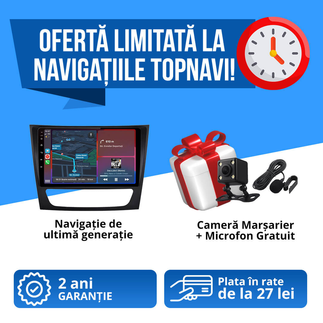 Navigație Mercedes E-Class w211 (2002-2009), Android.