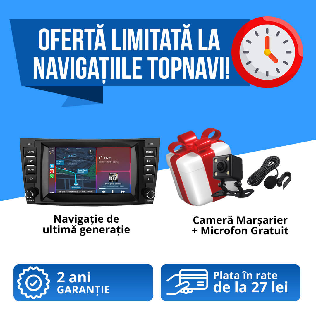 Navigatie Mercedes E-class w211 (2003-2009), Android.