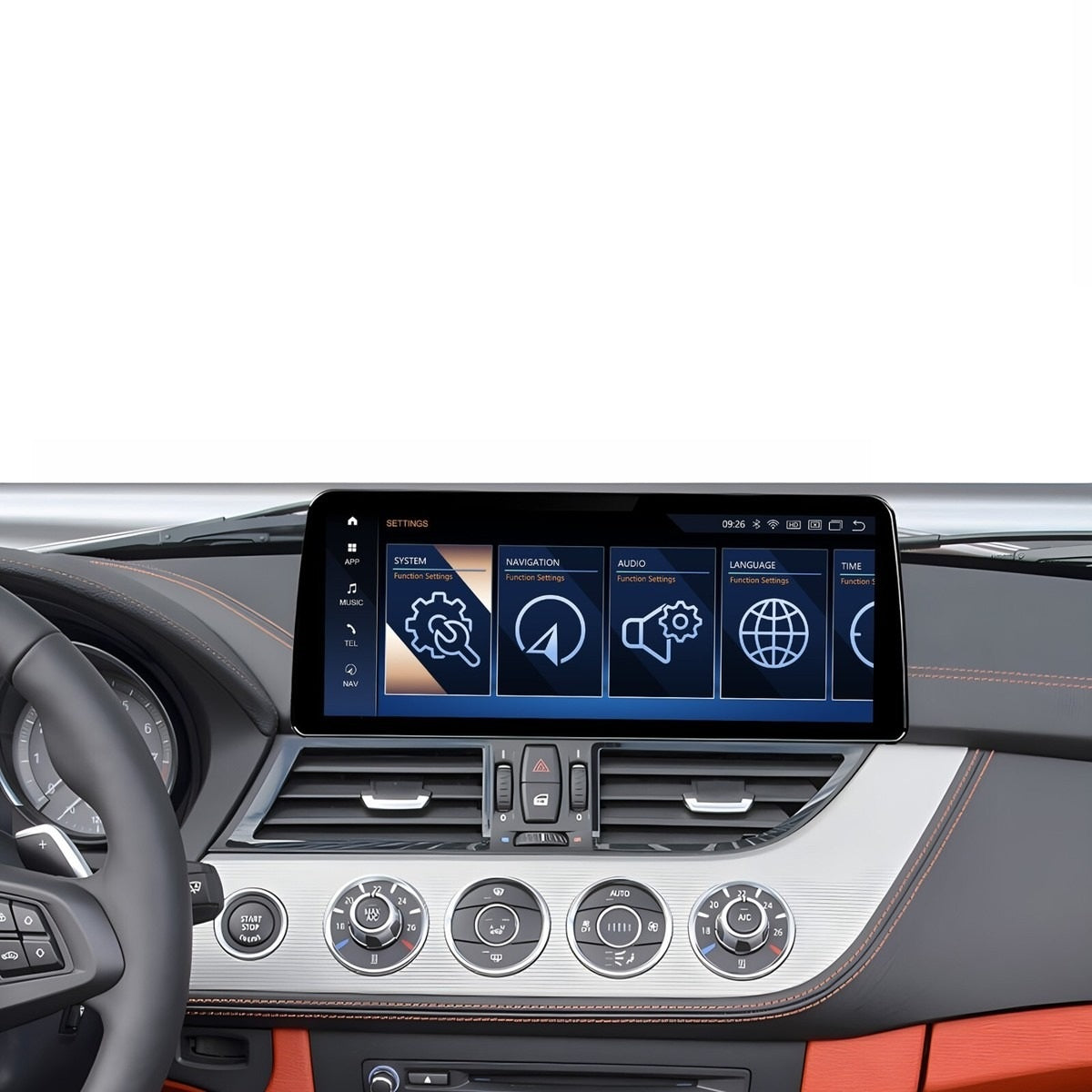 Navigatie Bmw Z4 E85 E86 E89 (2009-2016), carplay / android auto