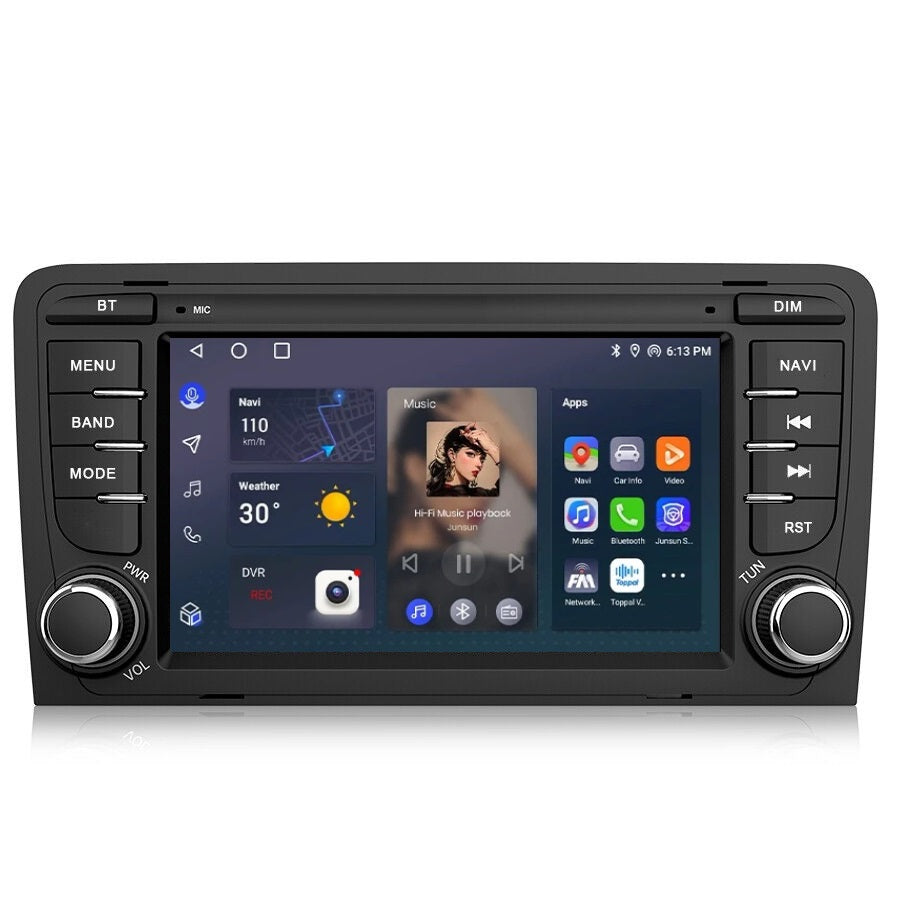 Navigatie audi A3 (2003-2013), android 12, 2GB RAM 64GB