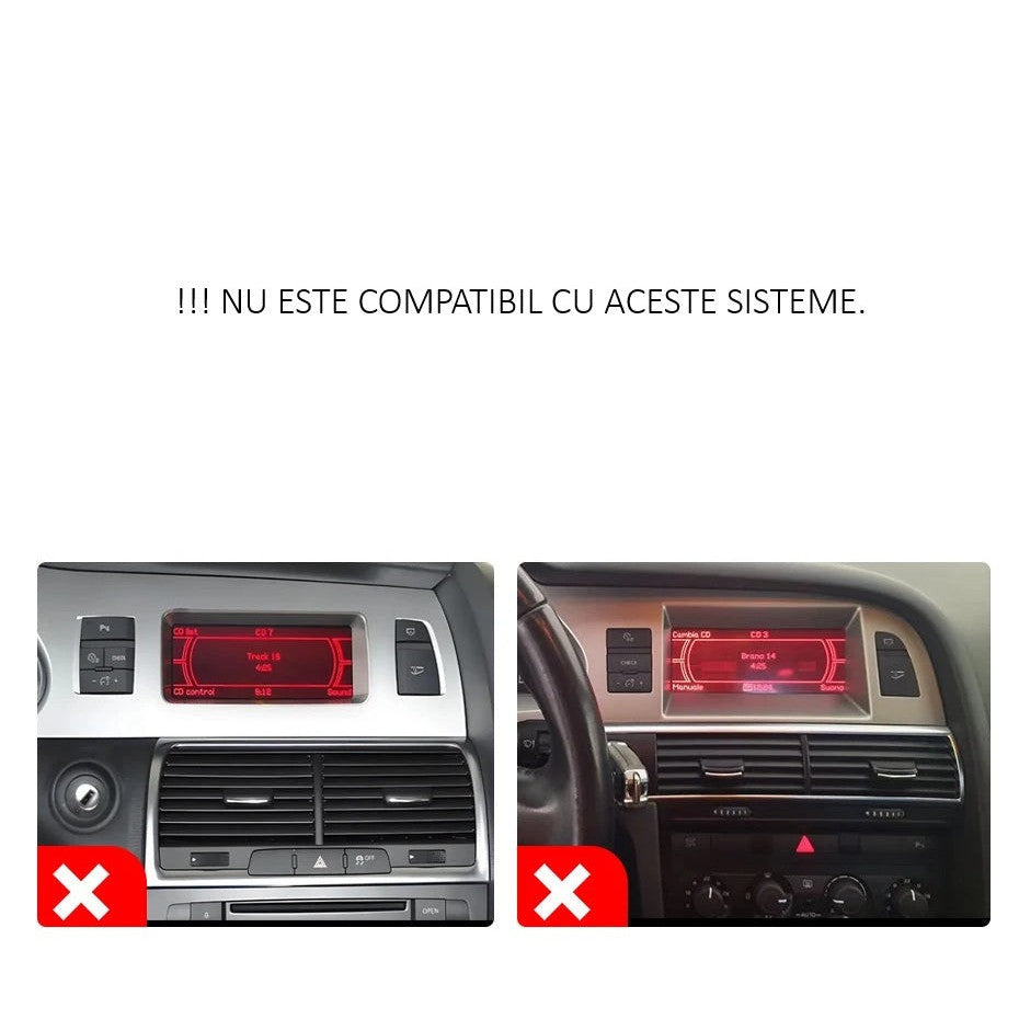 Navigatie Audi A6 C6 (2005-2011) Android, Ecran 8.8 inch, Carplay / Youtube