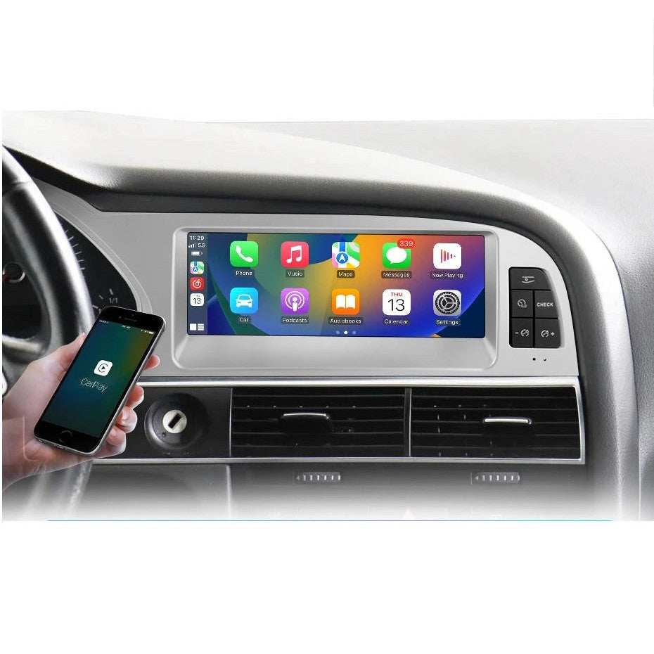 Navigatie Audi A6 C6 (2005-2011) Android, Ecran 8.8 inch, Carplay / Youtube
