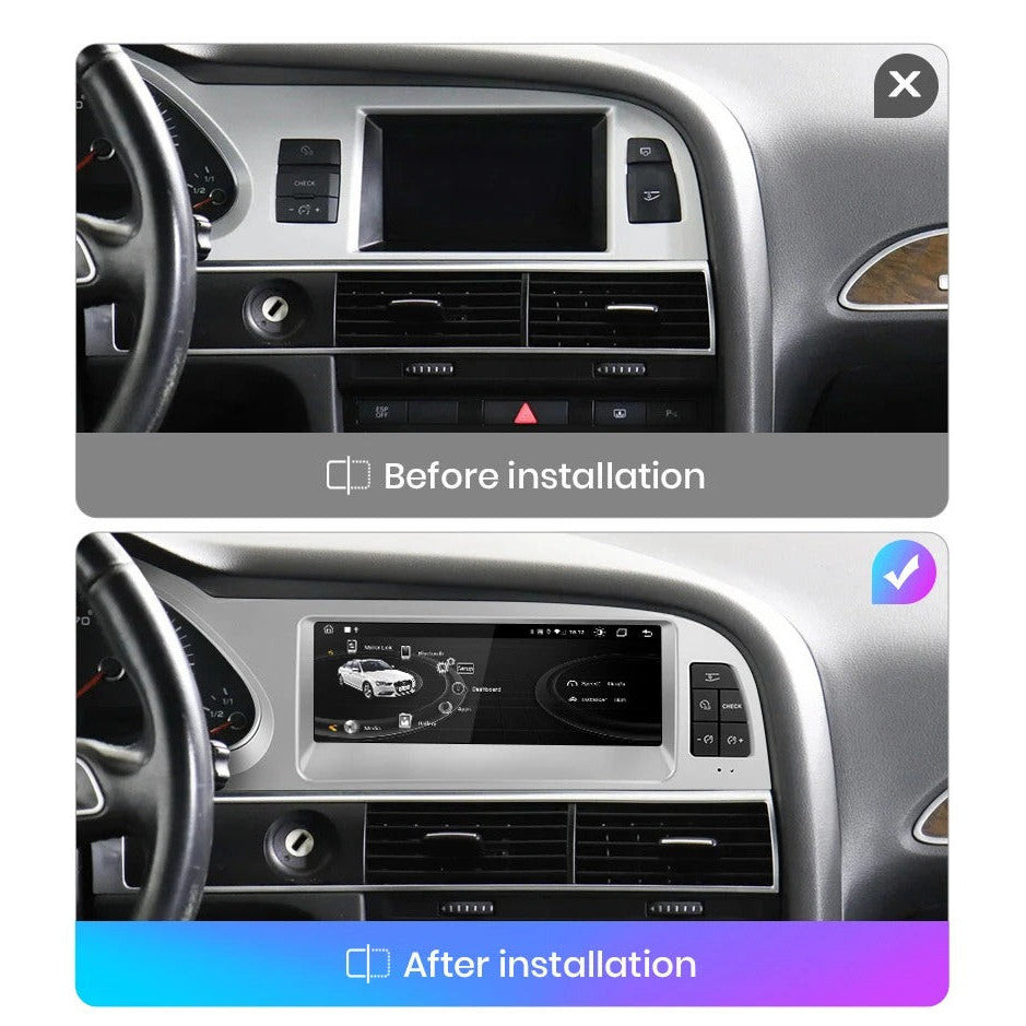 Navigatie Audi A6 C6 (2005-2011) Android, Ecran 8.8 inch, Carplay / Youtube