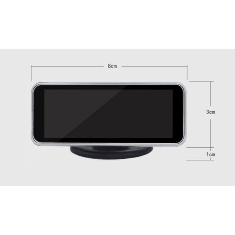 Senzori parcare fata spate cu temporizare cu 8 senzori si display LCD