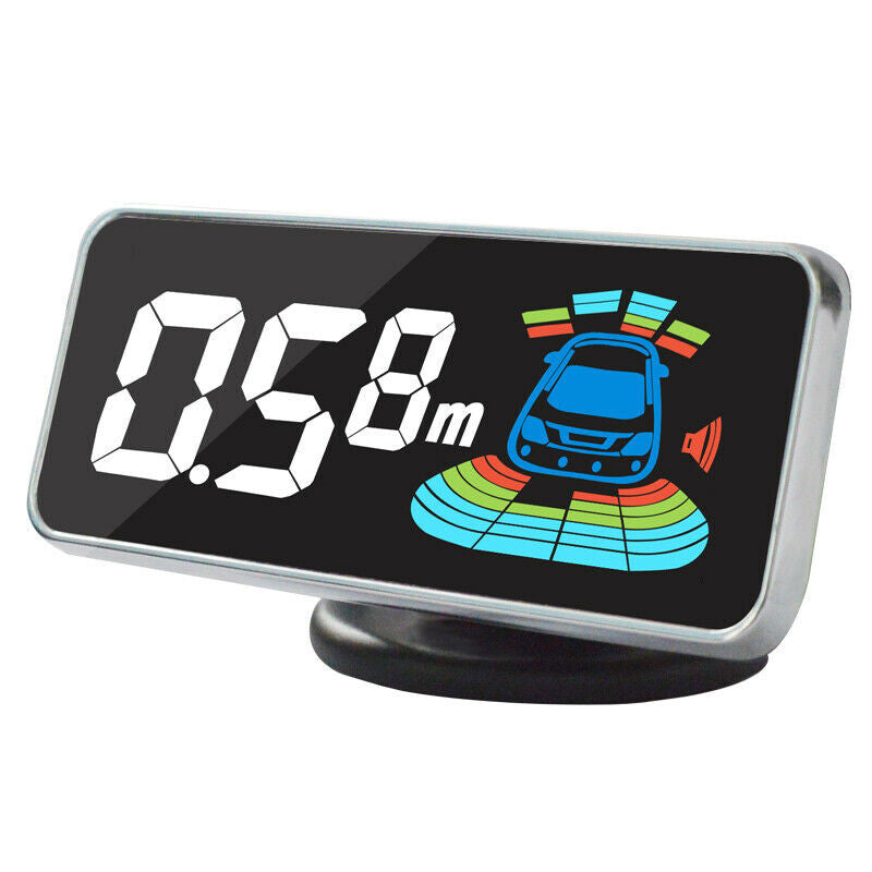 Senzori parcare fata spate cu temporizare cu 8 senzori si display LCD