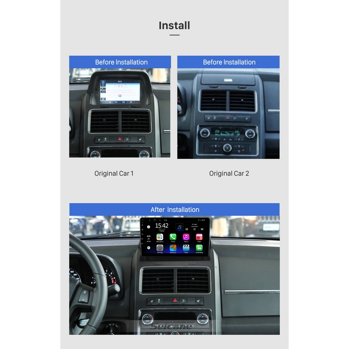 Navigatie Dodge Journey (2009-2012), Ecran 9 inch, Carplay / Android auto, Youtube, Waze