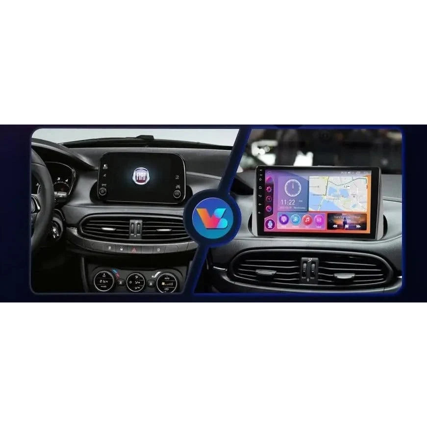 Navigatie Fiat Tipo (2016-2020), Ecran 9", Carplay / Android Auto