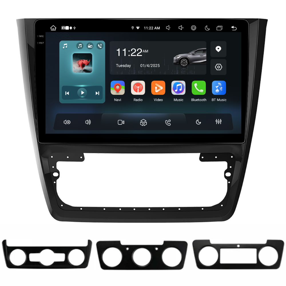 Navigatie Skoda Yeti (2009-2014), Android, Ecran 10", Carplay / Android auto
