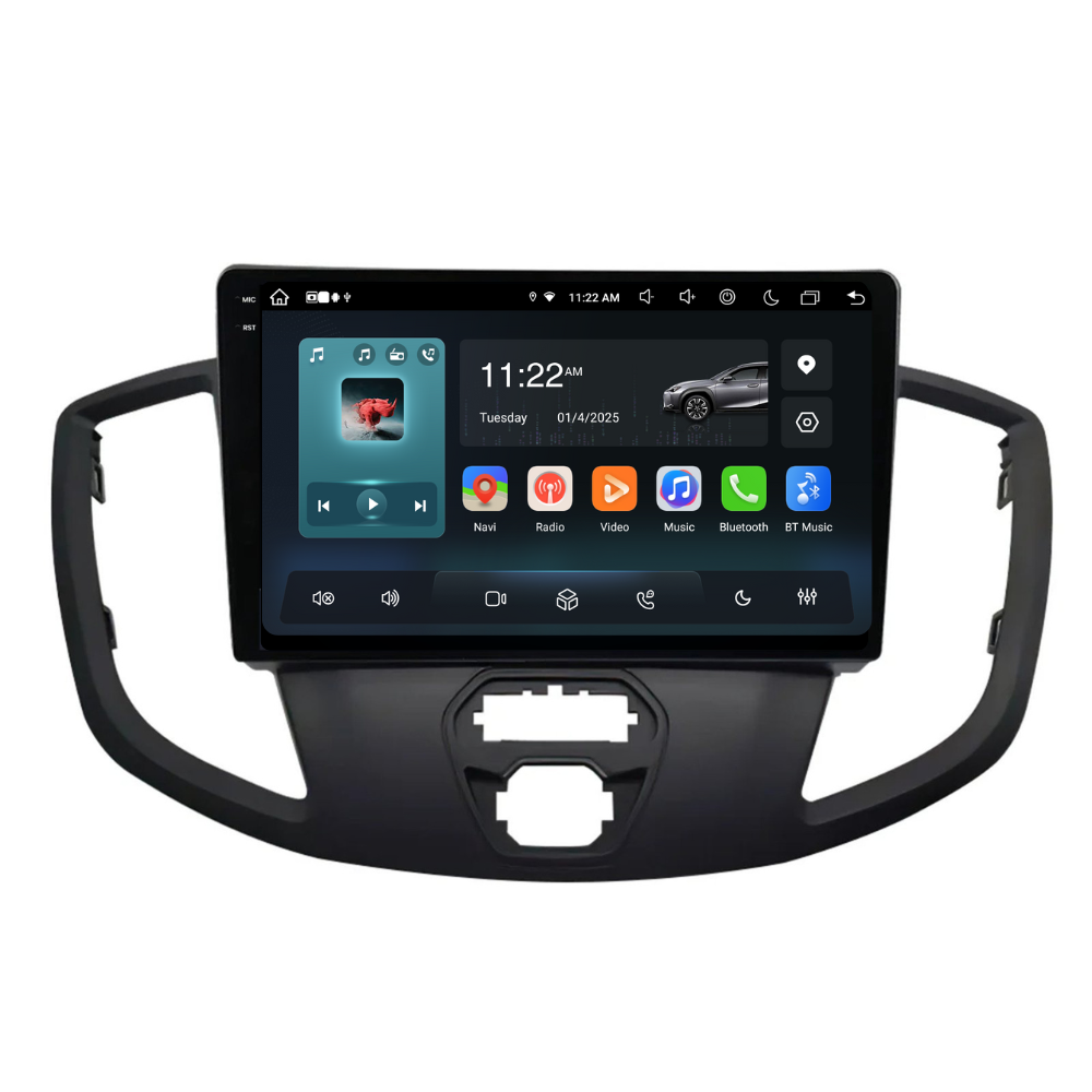 Navigatie Ford Transit (2014-2020), Android, Ecran 9", Carplay / Android auto