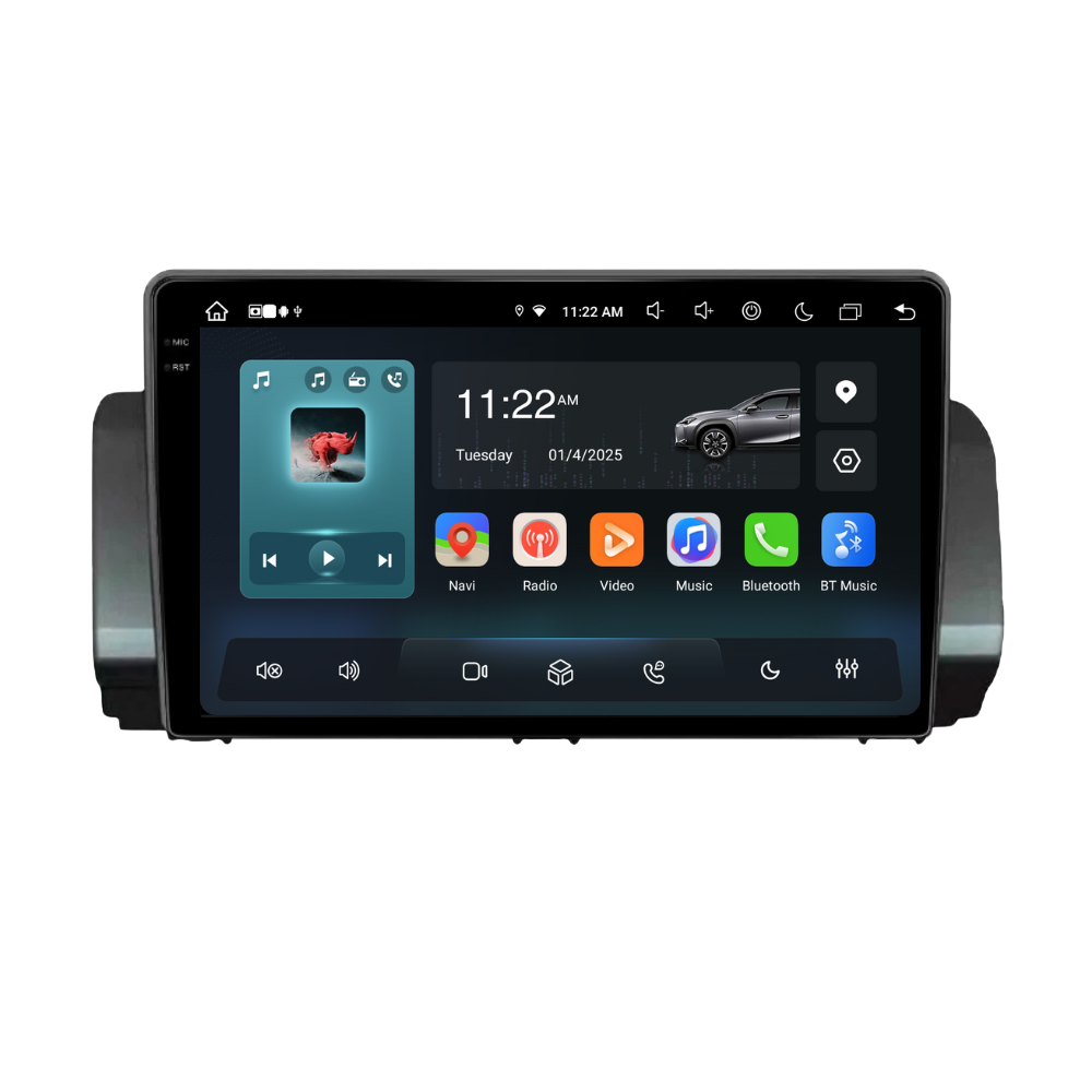 Navigatie Dacia Logan / Sandero / Jokker (2021+) Android, Ecran 10", Carplay / Android auto