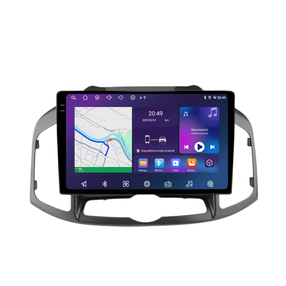 Navigatie Chevrolet Captiva (2011-2016), Ecran 10", Carplay / Android auto