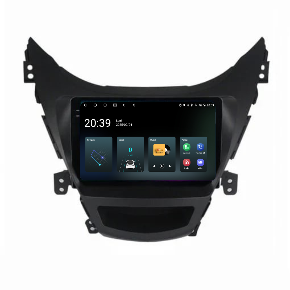 Navigatie Hyundai Elantra (2010-2016), Ecran 9", Carplay / Android Auto
