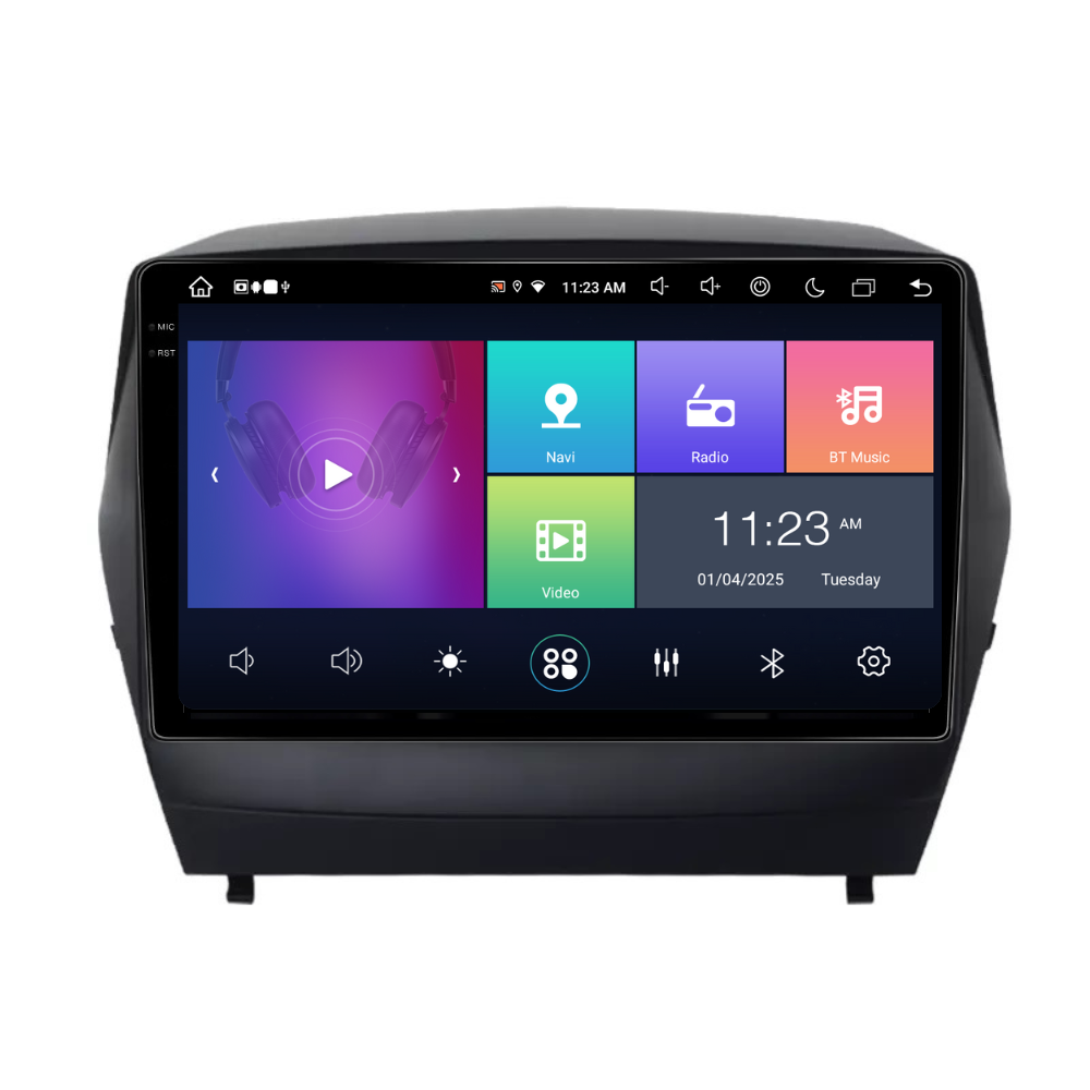 Navigatie Hyundai IX35 (2009-2015), Ecran 10 inch, Carplay Android Auto, Youtube, Waze