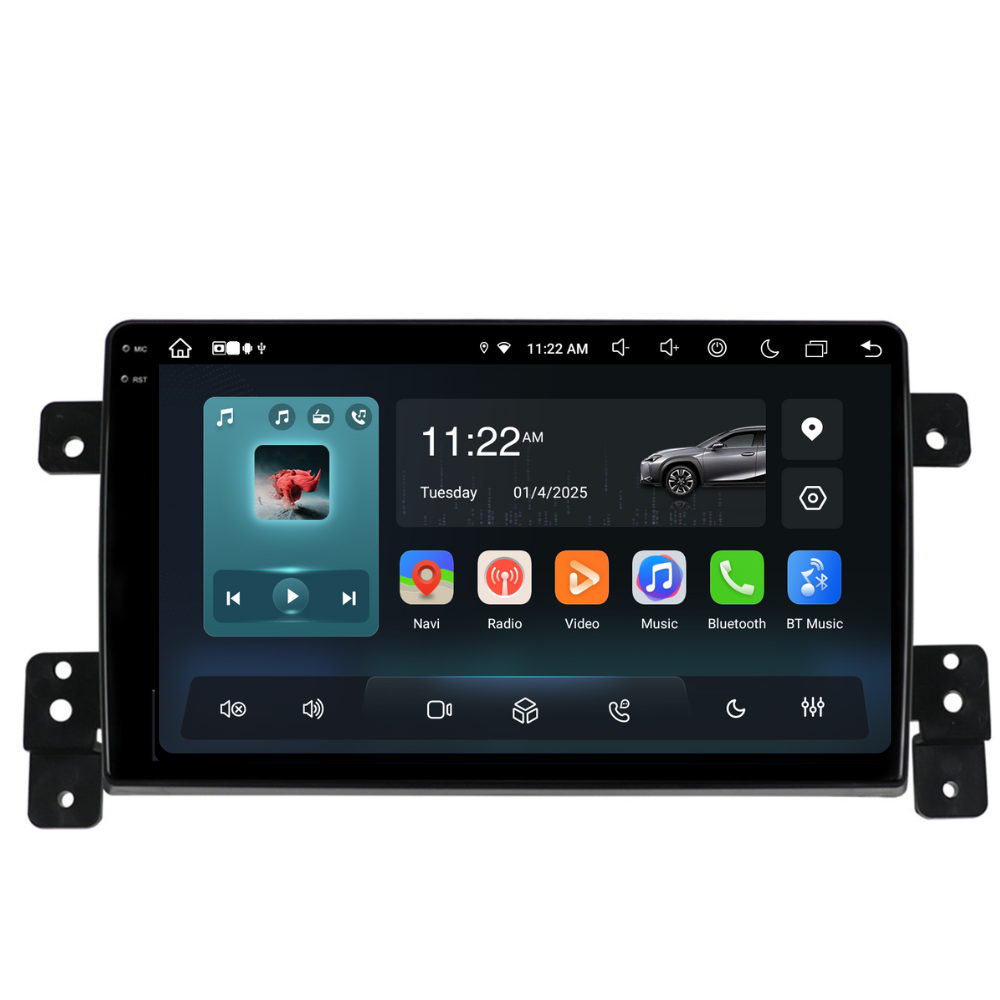 Navigatie Suzuki Grand Vitara (2005-2015), Android, Ecran 9", Carplay / Android auto