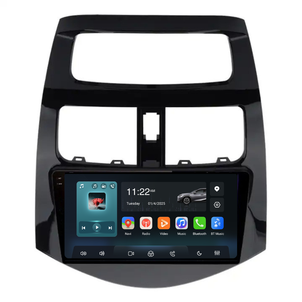Navigatie Chevrolet Spark (2009-2015) , Ecran 9", Carplay / Android auto