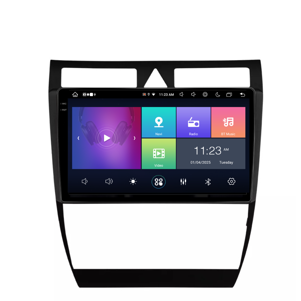 Navigatie Audi A6 C5 (1997-2006), Android, Ecran 9 inch, carplay / android auto