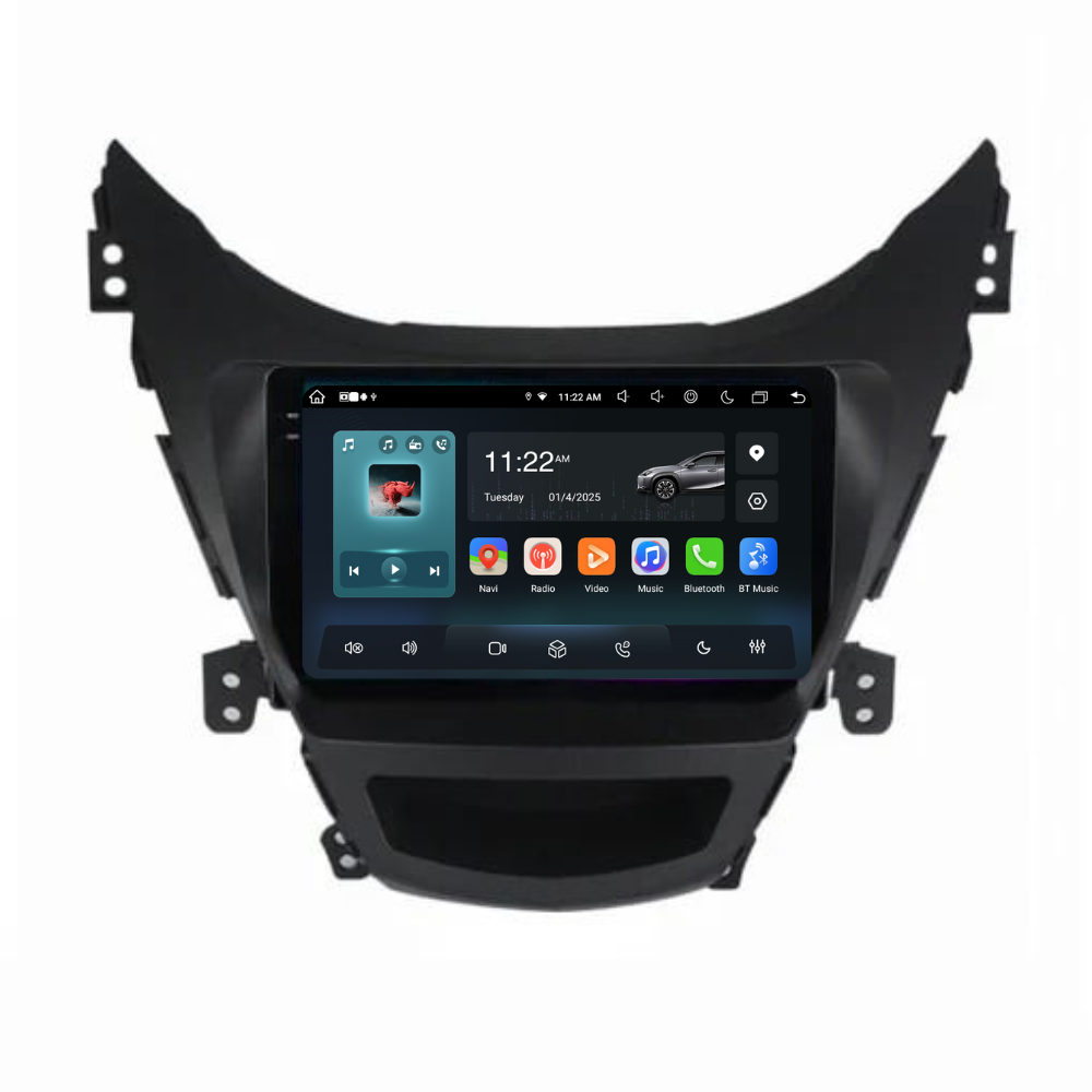 Navigatie Hyundai Elantra (2010-2016), Ecran 9", Carplay / Android Auto