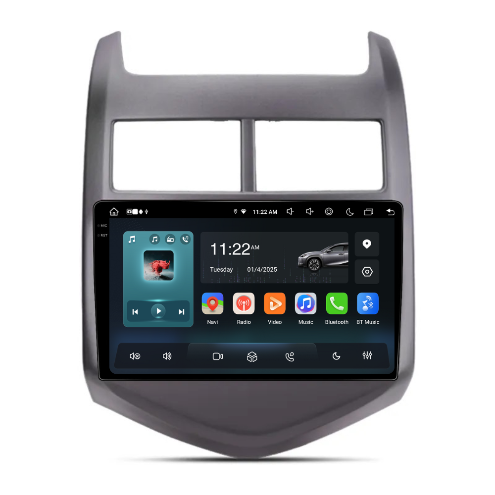 Navigatie Chevrolet Aveo (2011-2015), Ecran 9", Carplay / Android auto