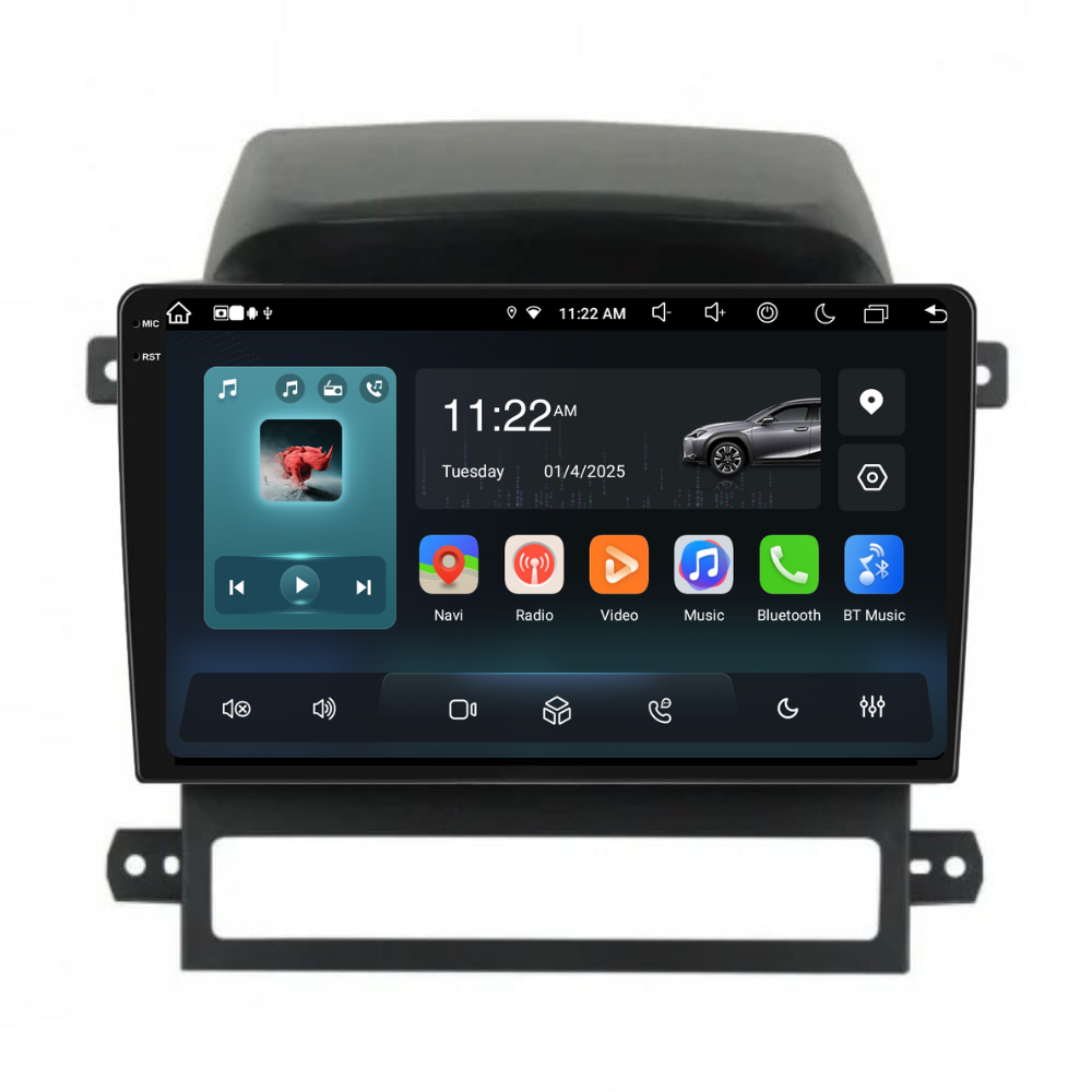 Navigatie Chevrolet Captiva (2006-2011), Ecran 9", Carplay / Android auto