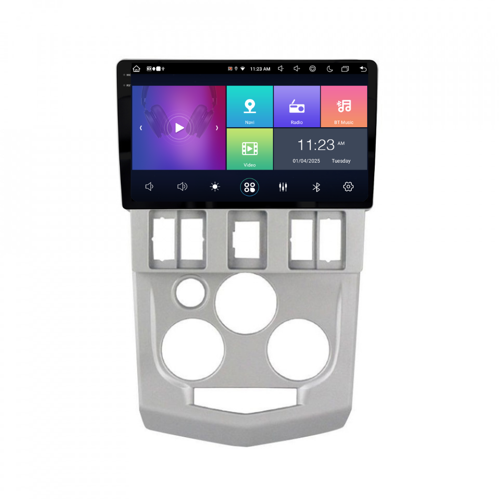 Navigatie Dacia Logan 1 (2004-2008), Android, Ecran 9", Carplay / Android auto